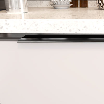 120mm อลูมิเนียม โครม เฟอร์นิเจอร์ฮาร์ดแวร์มือสําหรับตู้กระเป๋า