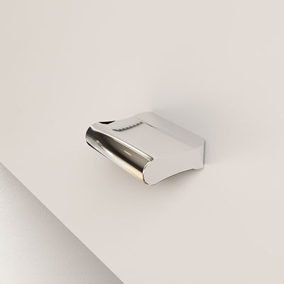 32 มิลลิเมตร Brushed Nickel Cabinet Hardware Handle ถักสําหรับตู้ผ้า
