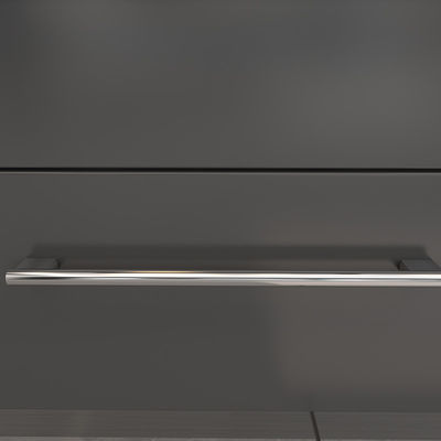 แมท ดํา Anodized กระเป๋าสตางค์มือ Bulk ครัวกระเป๋า Cabinet ชักสําหรับครัว