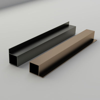 6063 โปรไฟล์เครื่องเฟอร์นิเจอร์อลูมิเนียม OEM โปรไฟล์ห้องนอน โปรไฟล์ตู้ผ้าอลูมิเนียม
