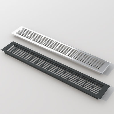 อลูมิเนียมอากาศลื่นตึกอากาศ Grilles สําหรับเพดานและผนังติดตั้ง