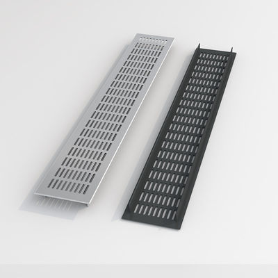 Air Vent อลูมิเนียม Ac Linear Grille ตกแต่งเพดาน Bar Linear Air Grille
