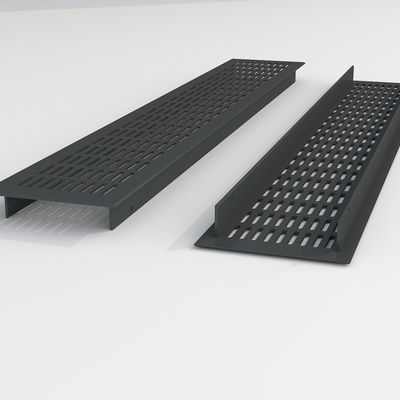Air Vent อลูมิเนียม Ac Linear Grille ตกแต่งเพดาน Bar Linear Air Grille